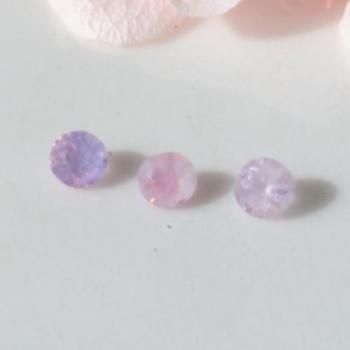 쥢Х顼Ǯ٥ȥʥ໺륭ߥ륭ԥ󥯡ե롼åȡ0.24ct  2.4mm