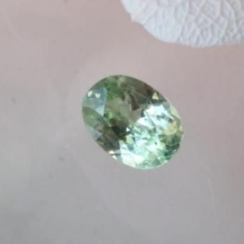 ԥ󥯷ָUVߥȡ󥶥˥ߥȡͥåȡ롼Mint Garnet Grossular0.26ct  4.4mm