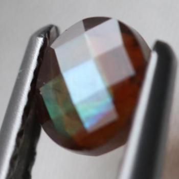 쥢ͷ񻺹ʪɸŷ¼쥤ܡͥåȡ롼ʥ֥롼꡼0.61ct  4.7mm