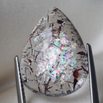μ쥹롦 Elestial Quartzܥ 10.37ct  18.6mm