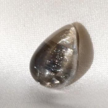 �����μ����ץ���ʥ���� �������ġ�Brookite in Quartz���徽�����ܥ����2.20ct  10.1mm