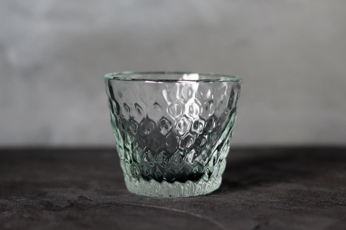 宙吹ガラス【壱谷 旭 作】金彩 プレート(共箱)