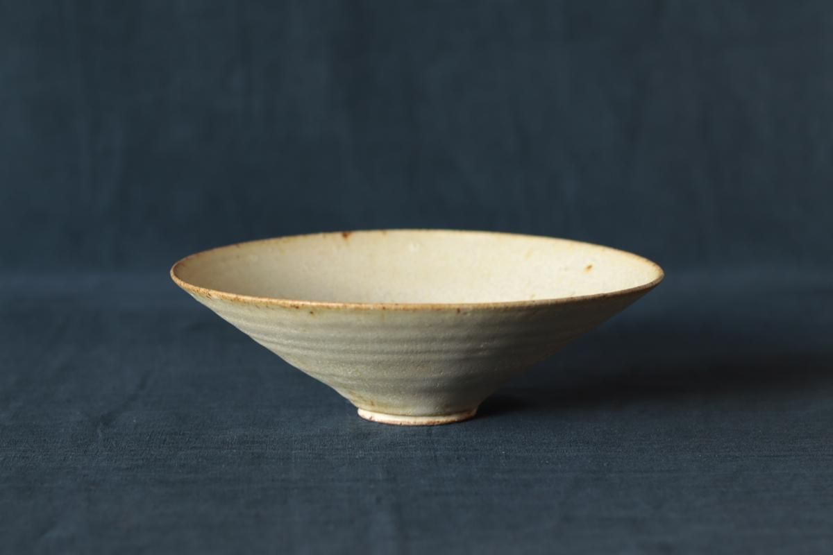 小野陽介Yosuke Ono ② yousukeonopottery 白釉リム鉢 小野陽介Yosuke Ono ② yousukeonopottery 白釉リム鉢