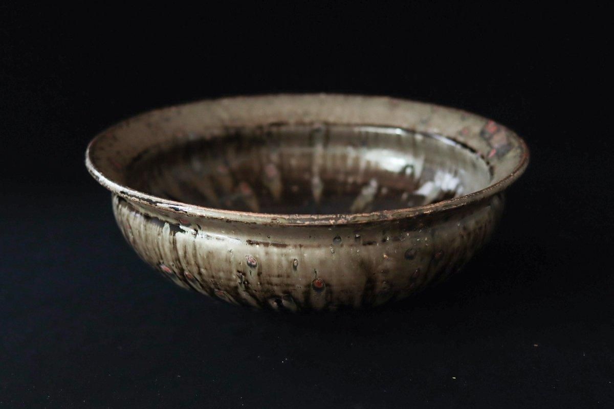 新品入荷 | 緑化粧大鉢(大) 小野象平 陶芸作品 作家の器｜さわらぎ - 花瓶・フラワースタンド