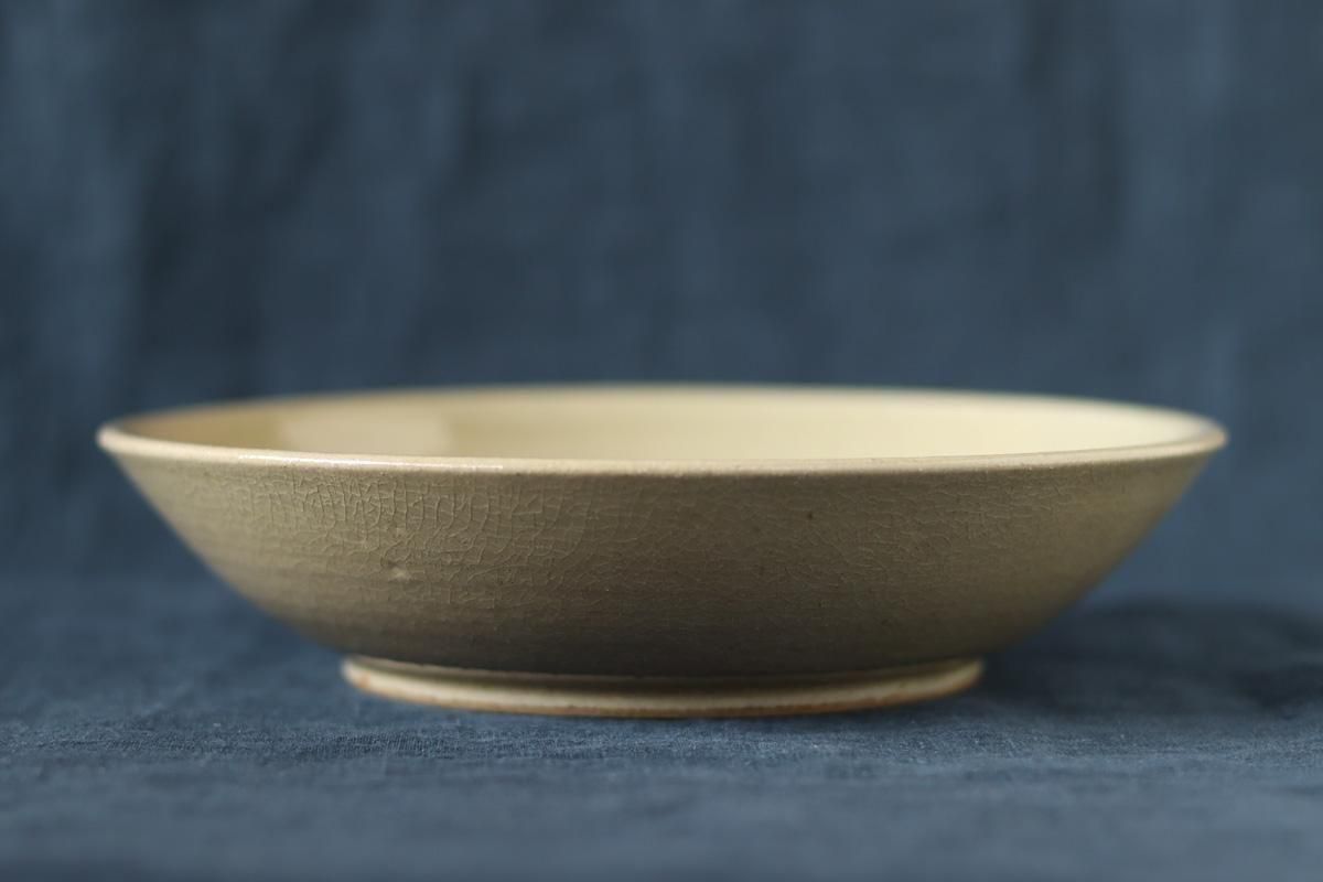 叶谷真一郎 | 7寸銘々皿薄灰 - 作家の器｜さわらぎ