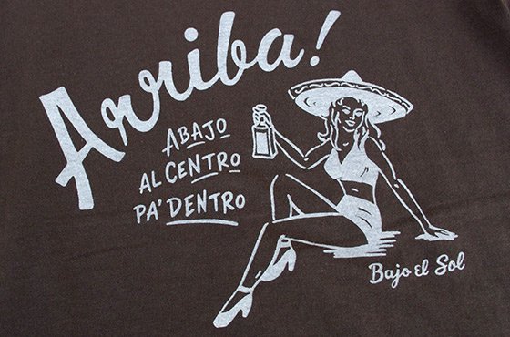 Tシャツ コットン ウェア 服 デザイン 乾杯 アリバ カジュアル メキシコ メキシコ雑貨