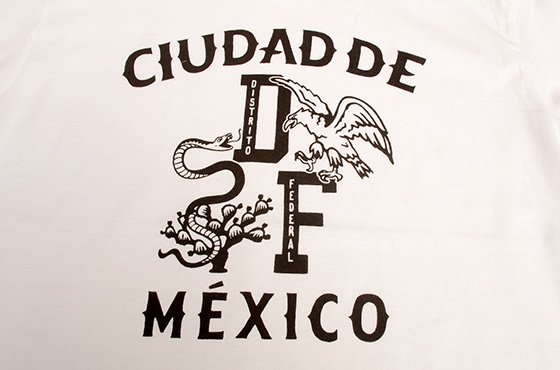 Tシャツ コットン ウェア 服 デザイン 国旗 テノチティトラン sonrisa カジュアル メキシコ メキシコ雑貨