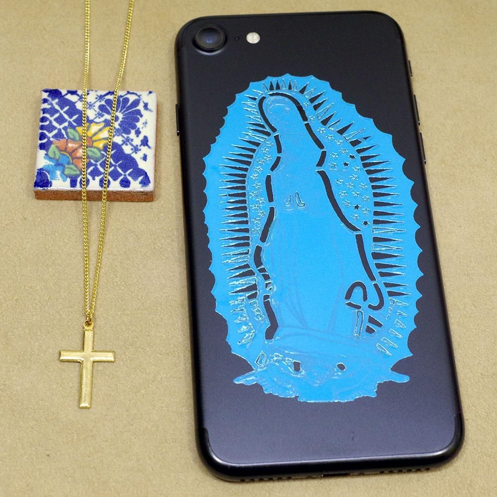 TEAM TOMODACHI クロスネックレス ボックス付き 真鍮☆シンプルクロスネックレス【2.3cm】