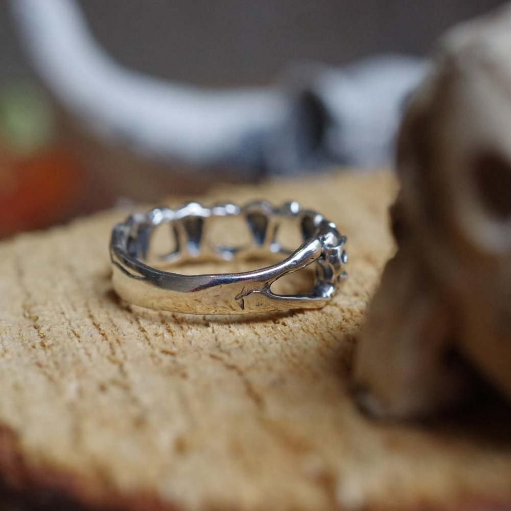 SILVER925 BONE DESIGN RING/シルバー/リング SILVER925 BONE DESIGN RING/シルバー/リング