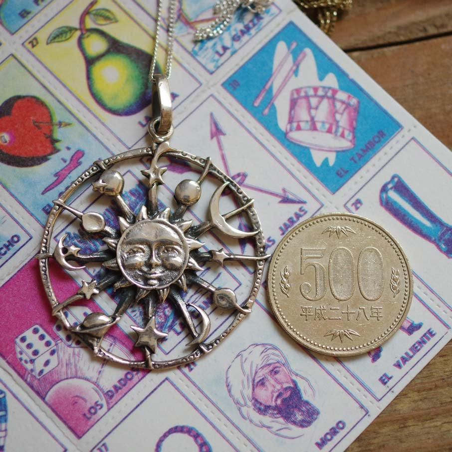 Silver925】古代の太陽～ネックレス～ | iichi 日々の暮らしを