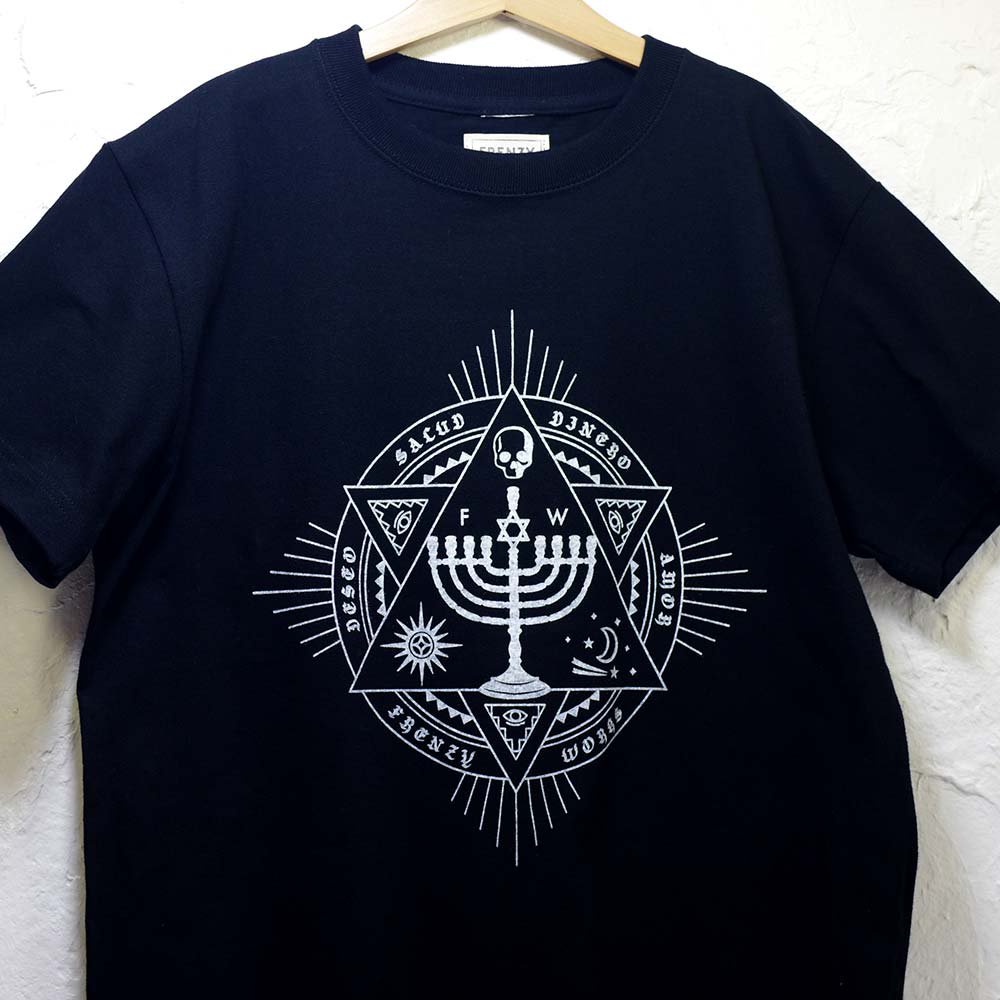 ■フレンジーワークス■六芒星 T-shirts