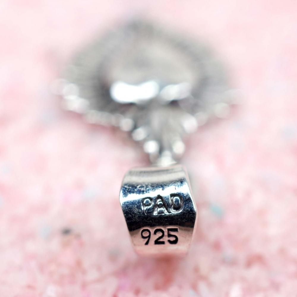 Silver925☆後光 燃えるコラソンtop【1.8cm】