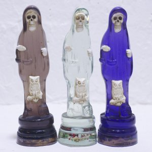 死の聖母☆カラー サンタムエルテ像(H13.5cm)C