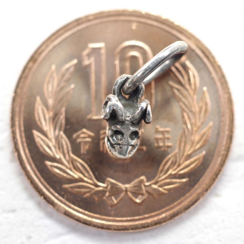 Silver925☆悪魔ガイコツ 超極小top【0.8cm】 Silver925☆悪魔ガイコツ 超極小top【0.8cm】