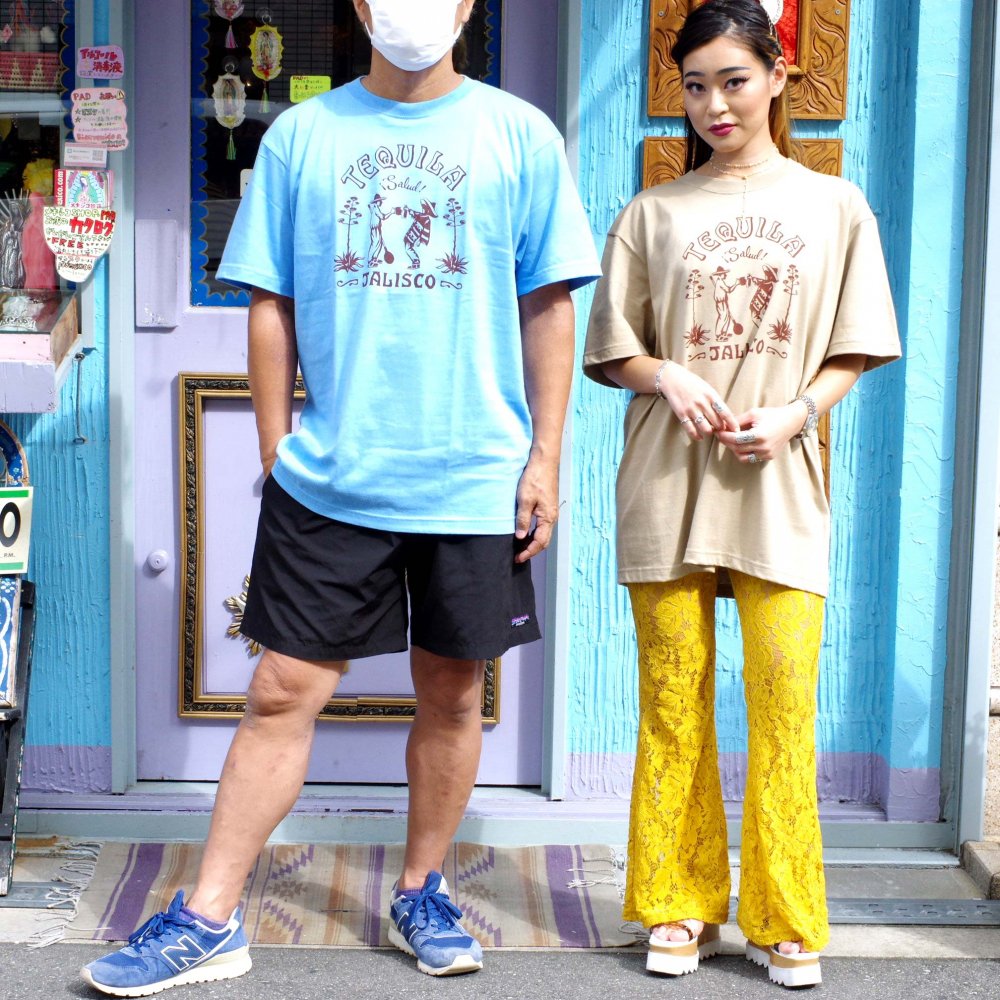 ■FRENZY WORKS■TEQUILA T-shirts【SAND KHAKI】