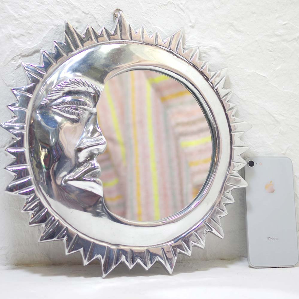 メキシカンピューター☆太陽と月の壁飾りBIGミラー