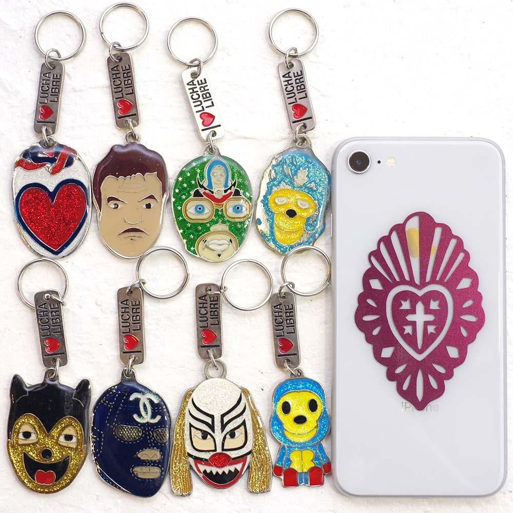 ルチャ・リブレ(マスクマン) キーホルダー G