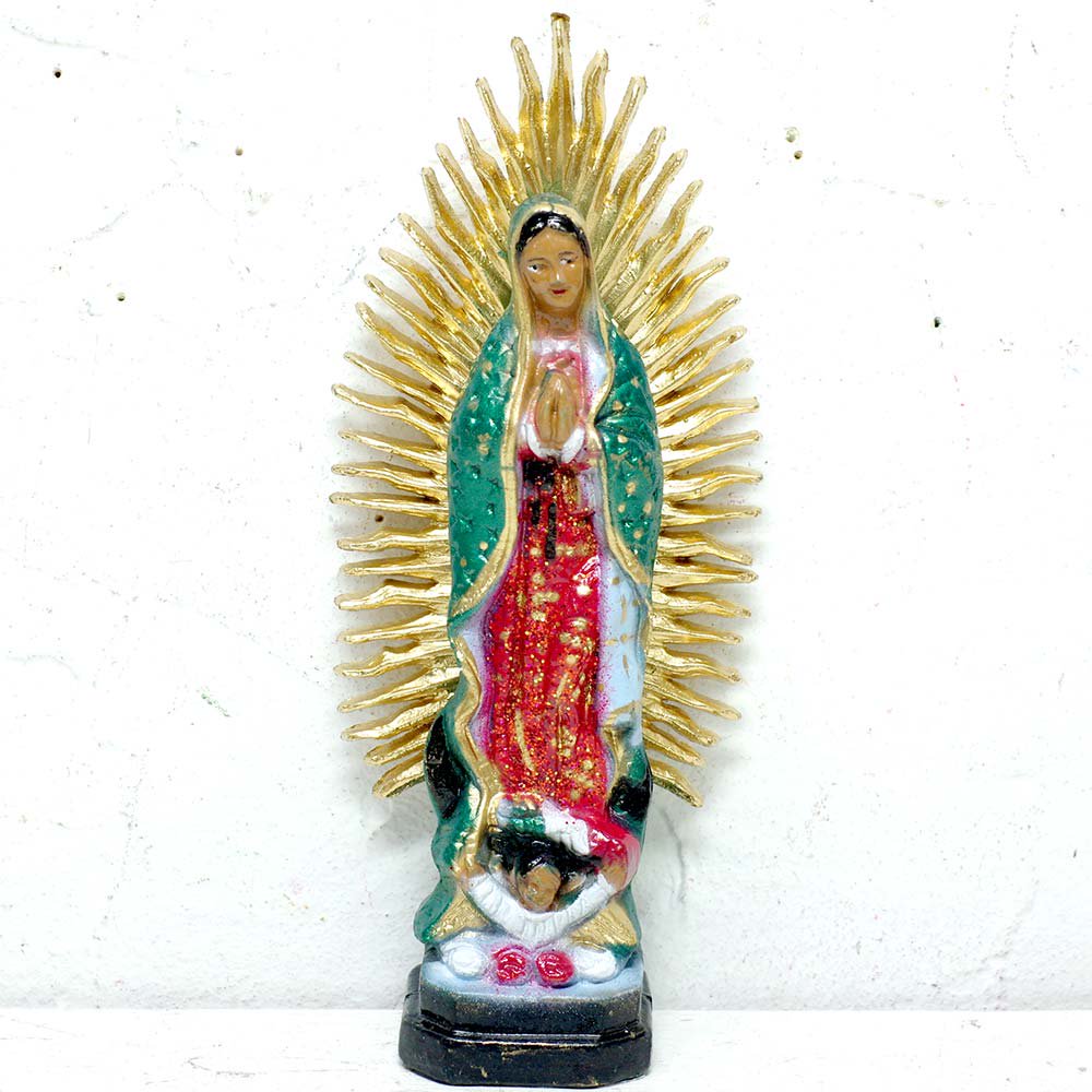 褐色の聖母☆マリア像【16cm】