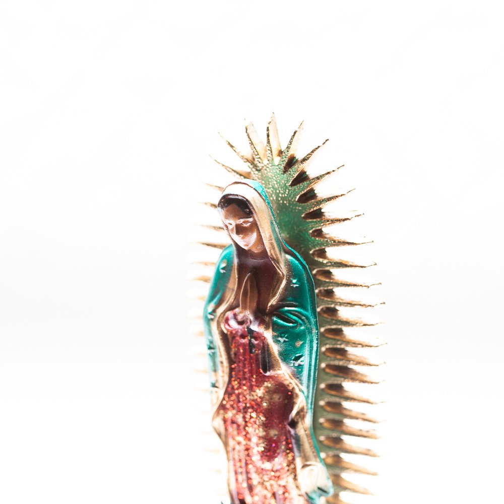 褐色の聖母☆マリア像【12cm】