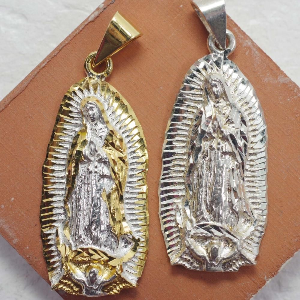 Silver925☆BIG後光グアダルーペ top【4cm】 Silver925☆BIG後光グアダルーペ top【4cm】