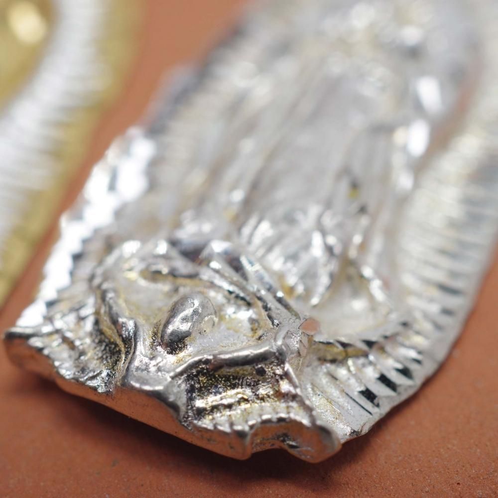 Silver925☆BIG後光グアダルーペ top【4cm】
