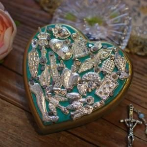 △ コラソン・ハート壁掛け - メキシコ雑貨＆アクセサリー PAD 【大阪