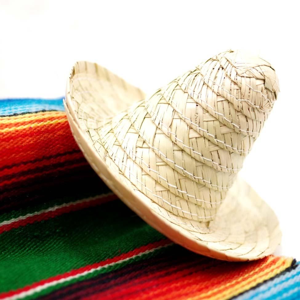 メキシカンハット ソンブレロ sombrero メキシカンアクセサリー - 雑貨