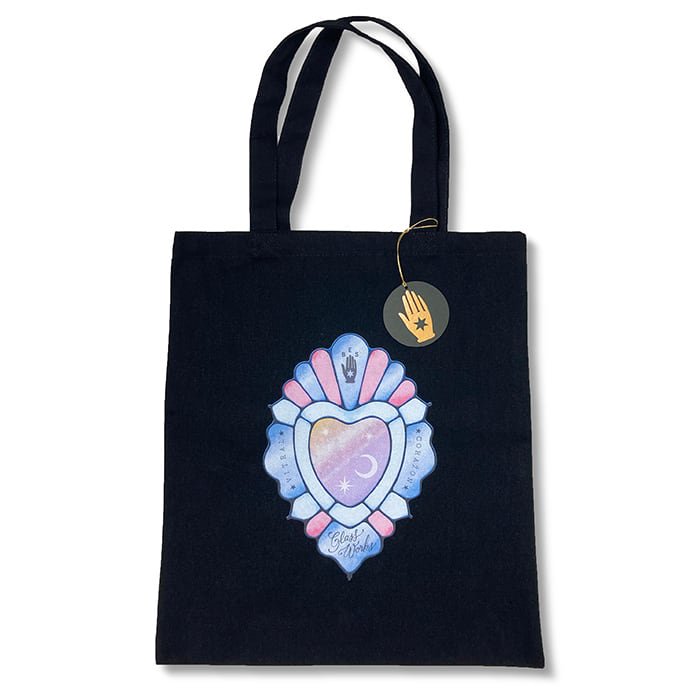 FRENZY WORKSSTAINED GLASS TOTE BAG