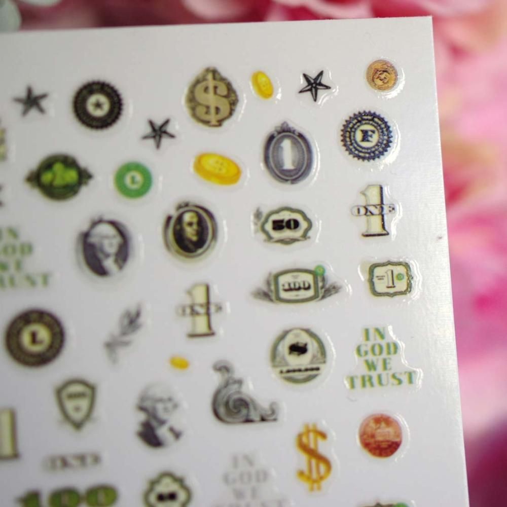 え】アメリカのシール1シート490円サンディライオン好きな方も