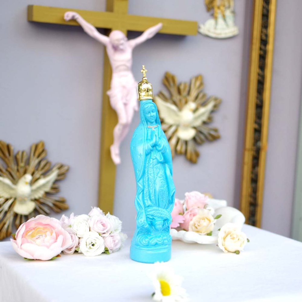 マリア様☆艶あり聖水ボトル・22cm【BLUE】