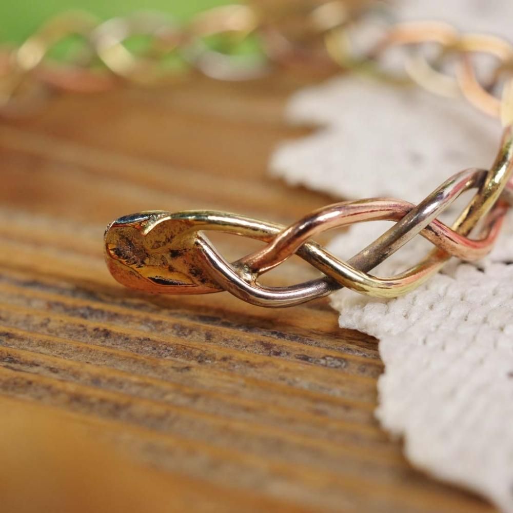 ユニドロブレスレット ブラウン系B 内周17cm ユニドロブレスレット