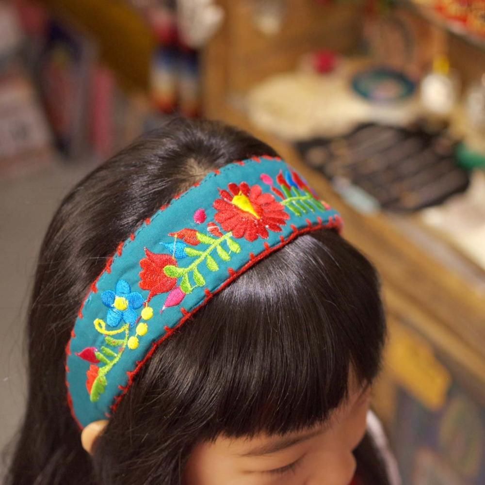 大人も子どもも☆刺繍カチューシャ