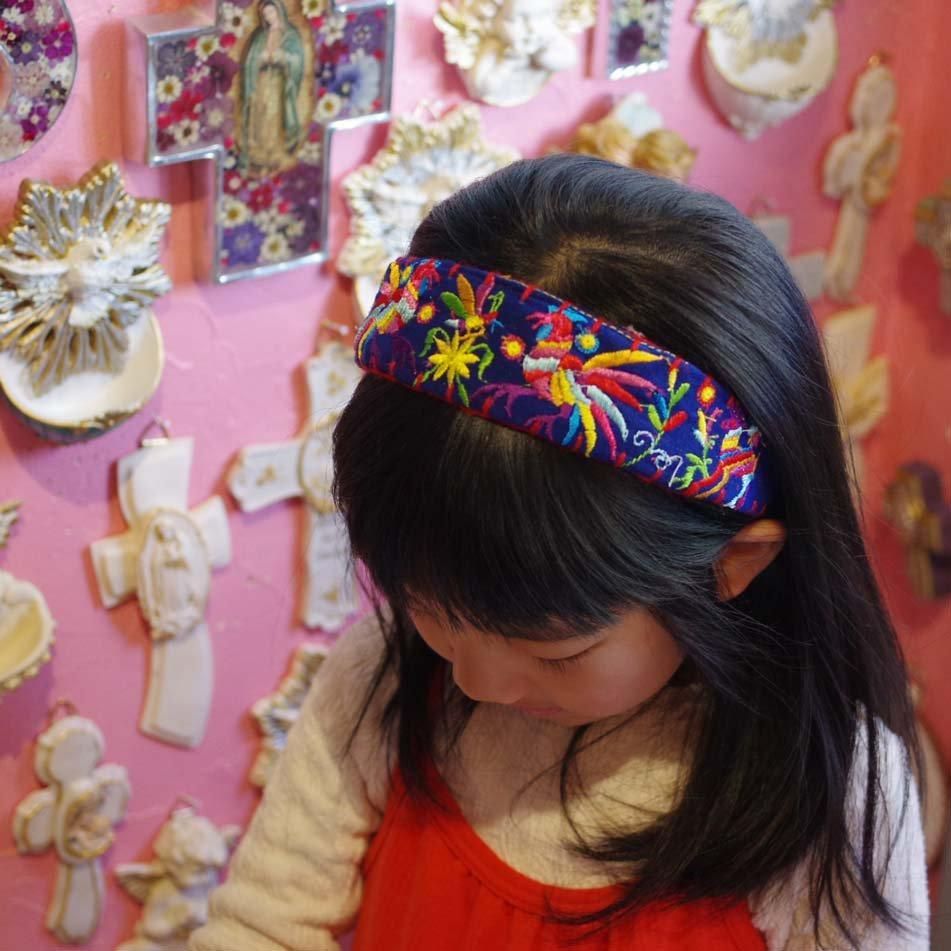 大人も子どもも☆刺繍カチューシャ