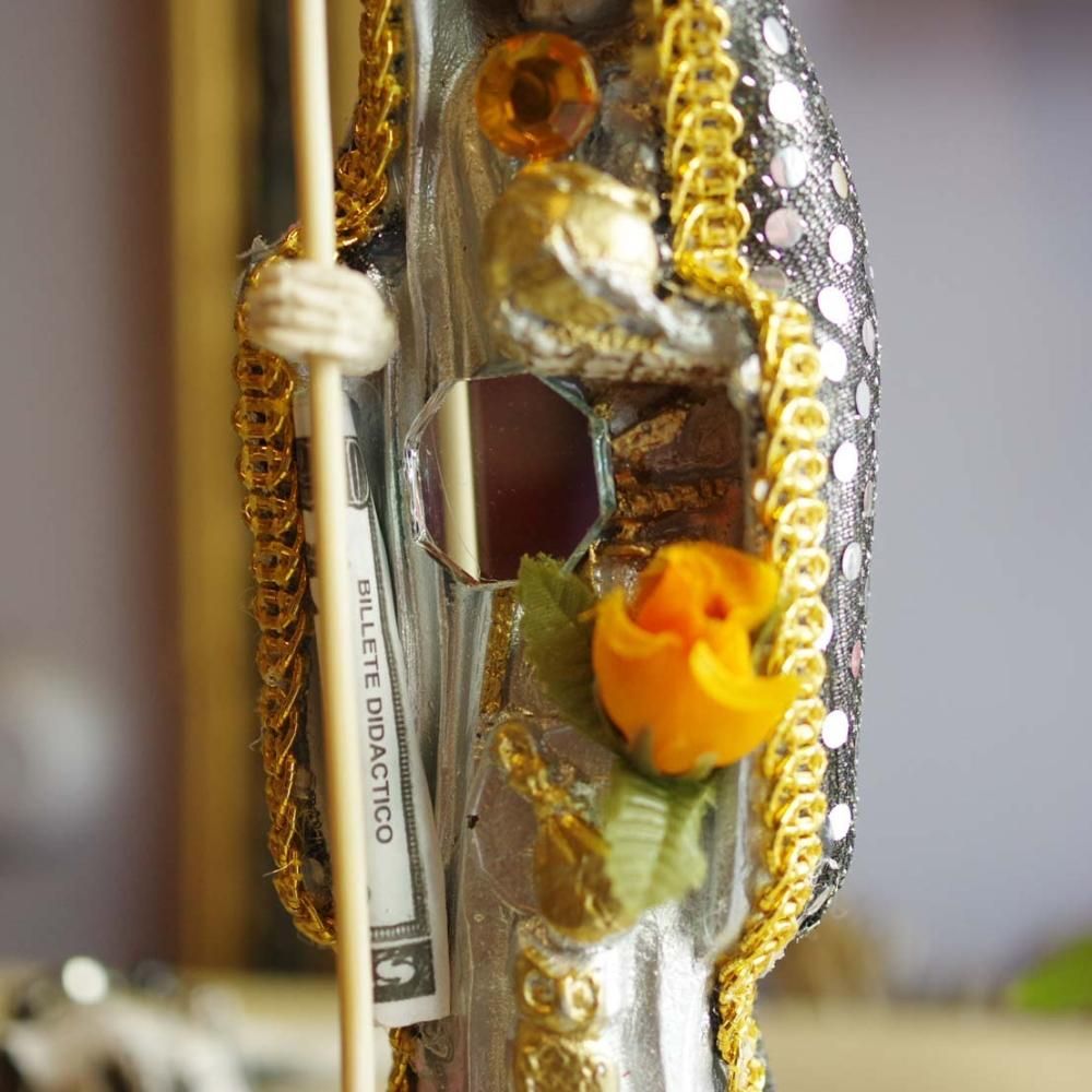 死の聖母☆クラシック サンタムエルテ像 【SILVER】(H19cm) A 死の聖母☆クラシック サンタムエルテ像 【SILVER】(H19cm) A