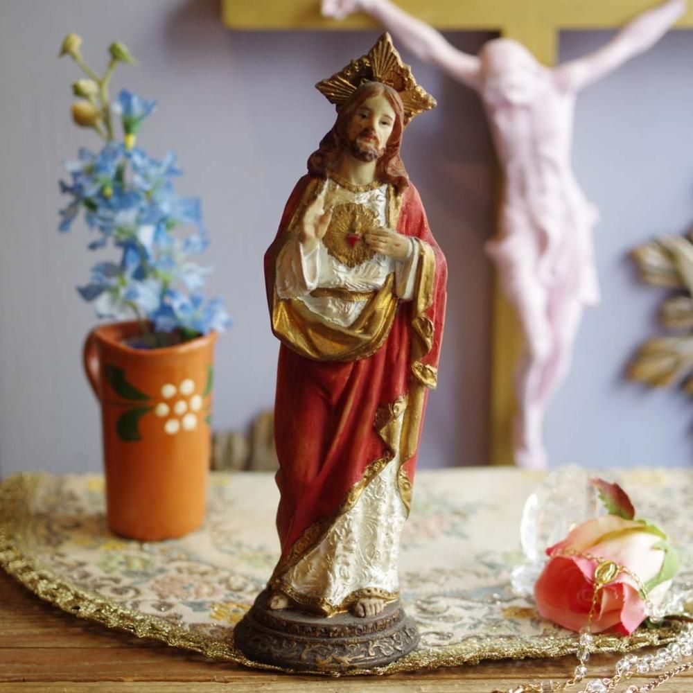カトリック☆イエスキリスト像【H20cm】