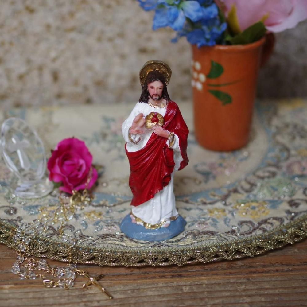 mini☆イエスキリスト像【H10cm】