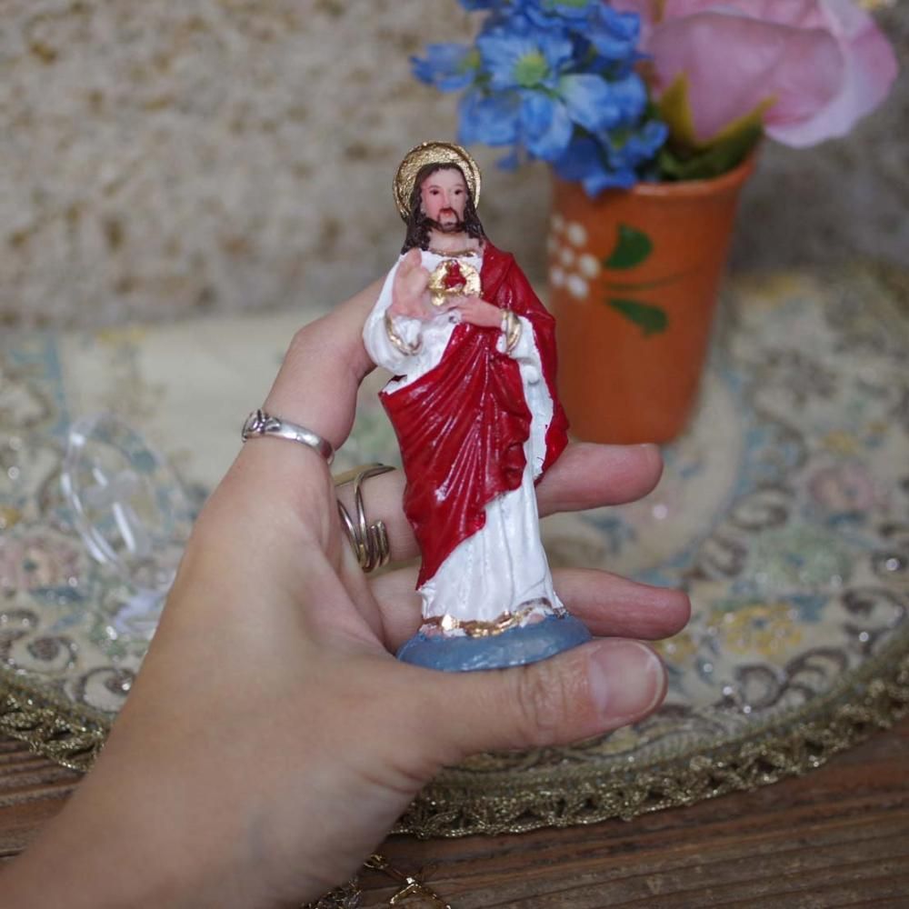 mini☆イエスキリスト像【H10cm】