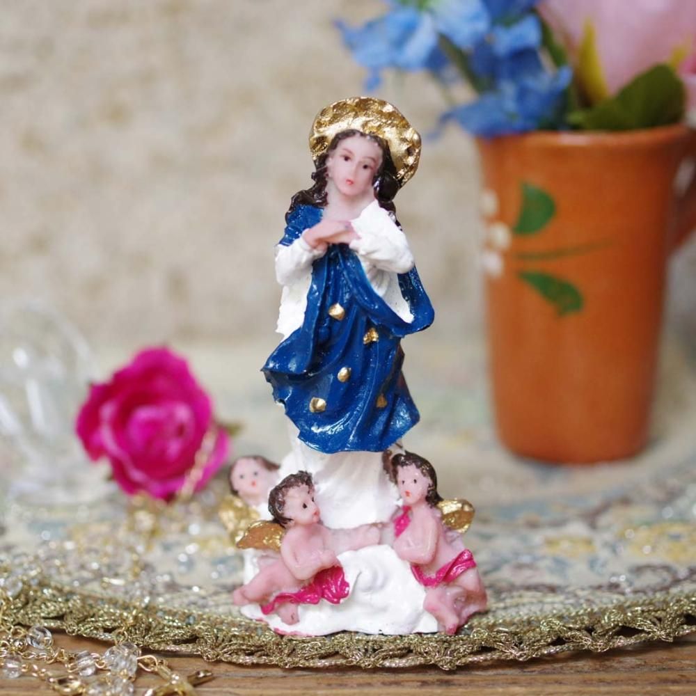 mini☆ファティマのマリア様像【H10cm】