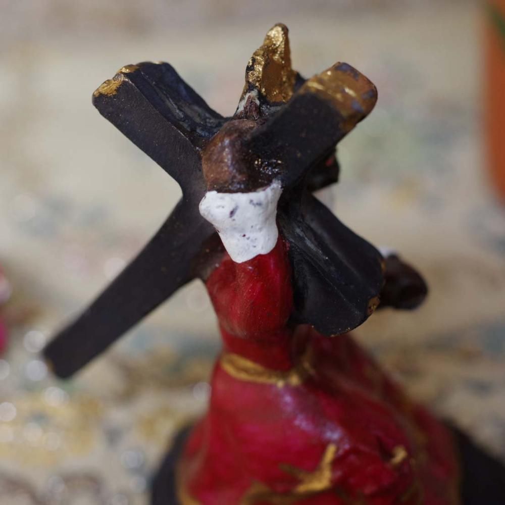 mini☆ブラックナザレのキリスト像【H9cm】