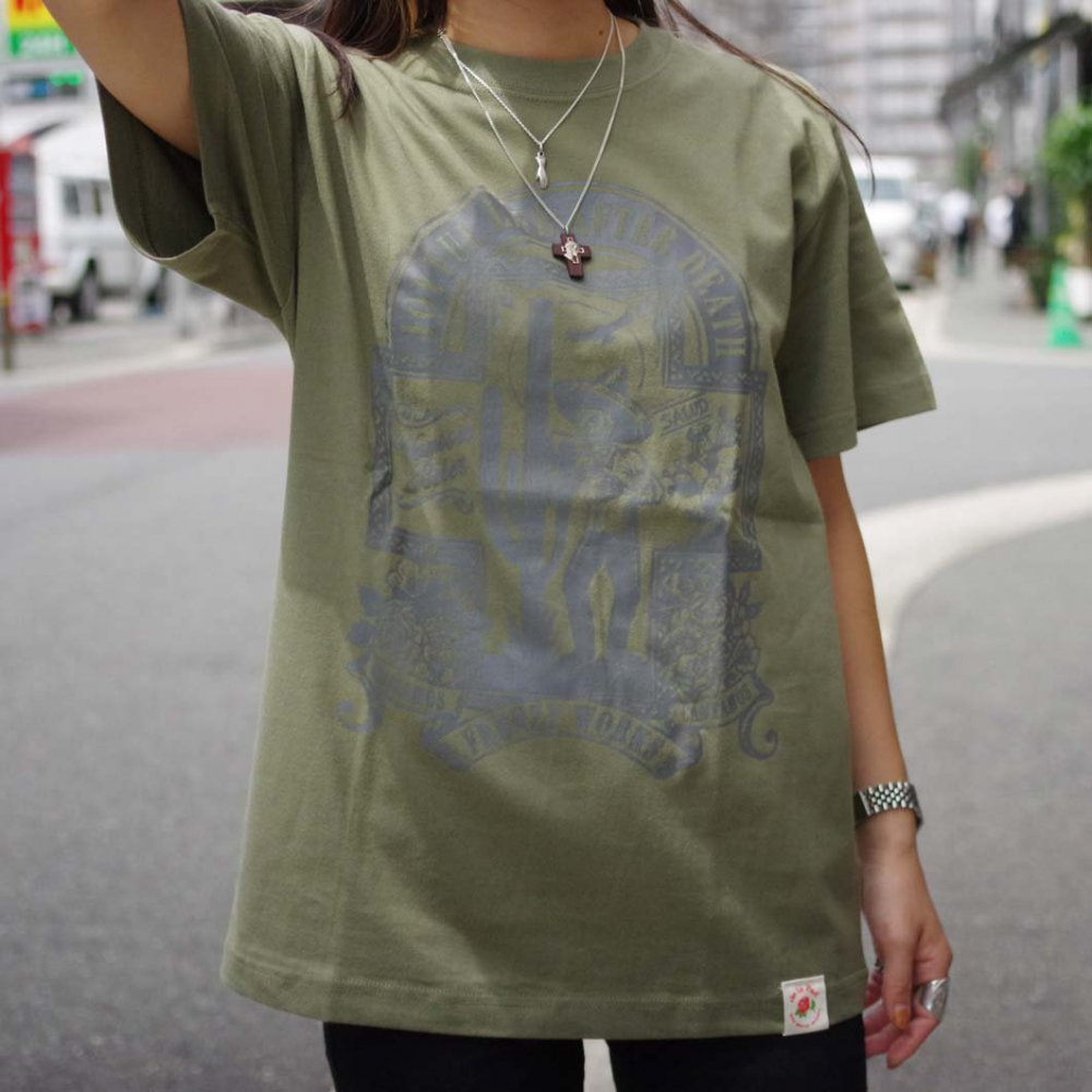 FRENZY WORKSJOYFUL T-shirtKHAKI