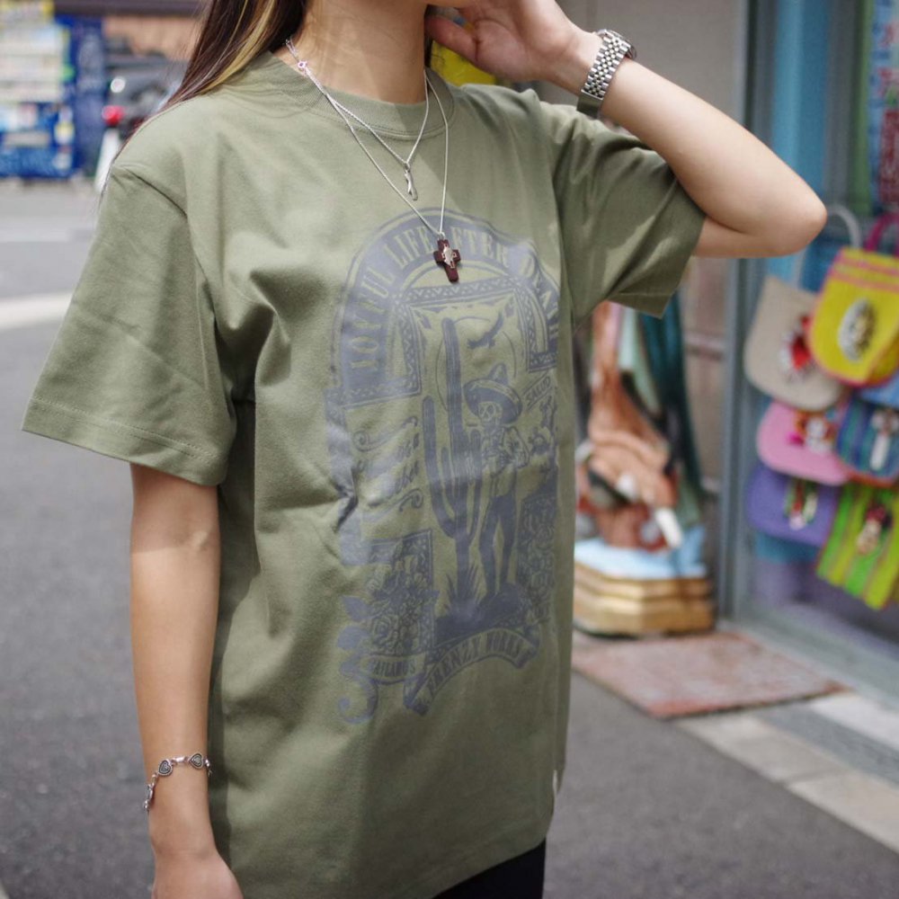 FRENZY WORKSJOYFUL T-shirtKHAKI