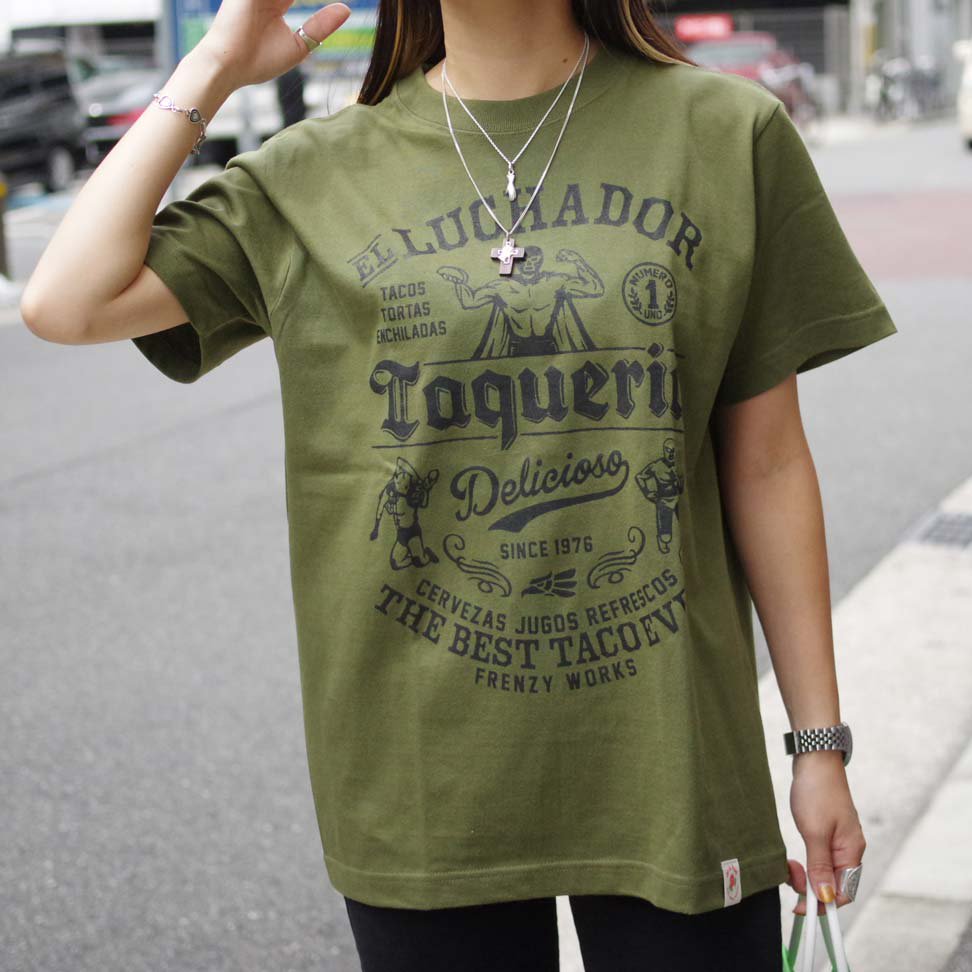 FRENZY WORKSTAQUERIA T-shirtKHAKI