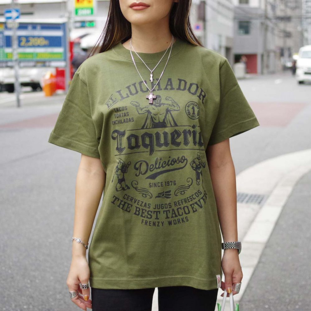 FRENZY WORKSTAQUERIA T-shirtKHAKI