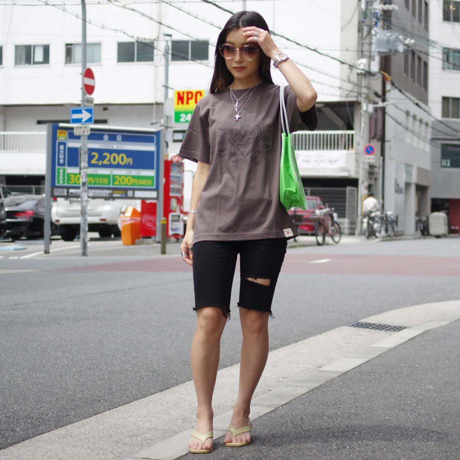 PADFRENZY WORKSꥳ饽 T-shirtCHARCOAL