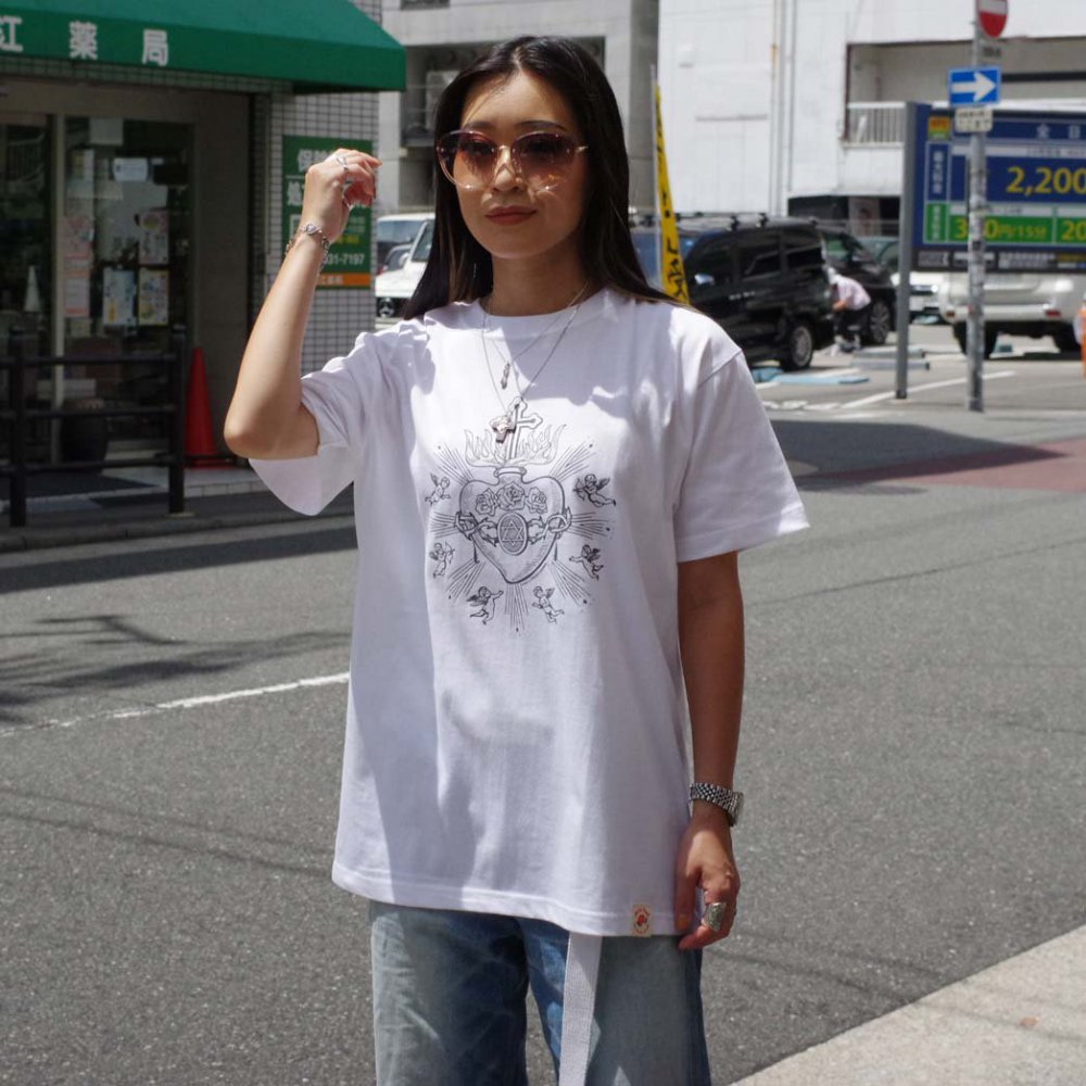 PADFRENZY WORKSꥳ饽 T-shirtWHITE