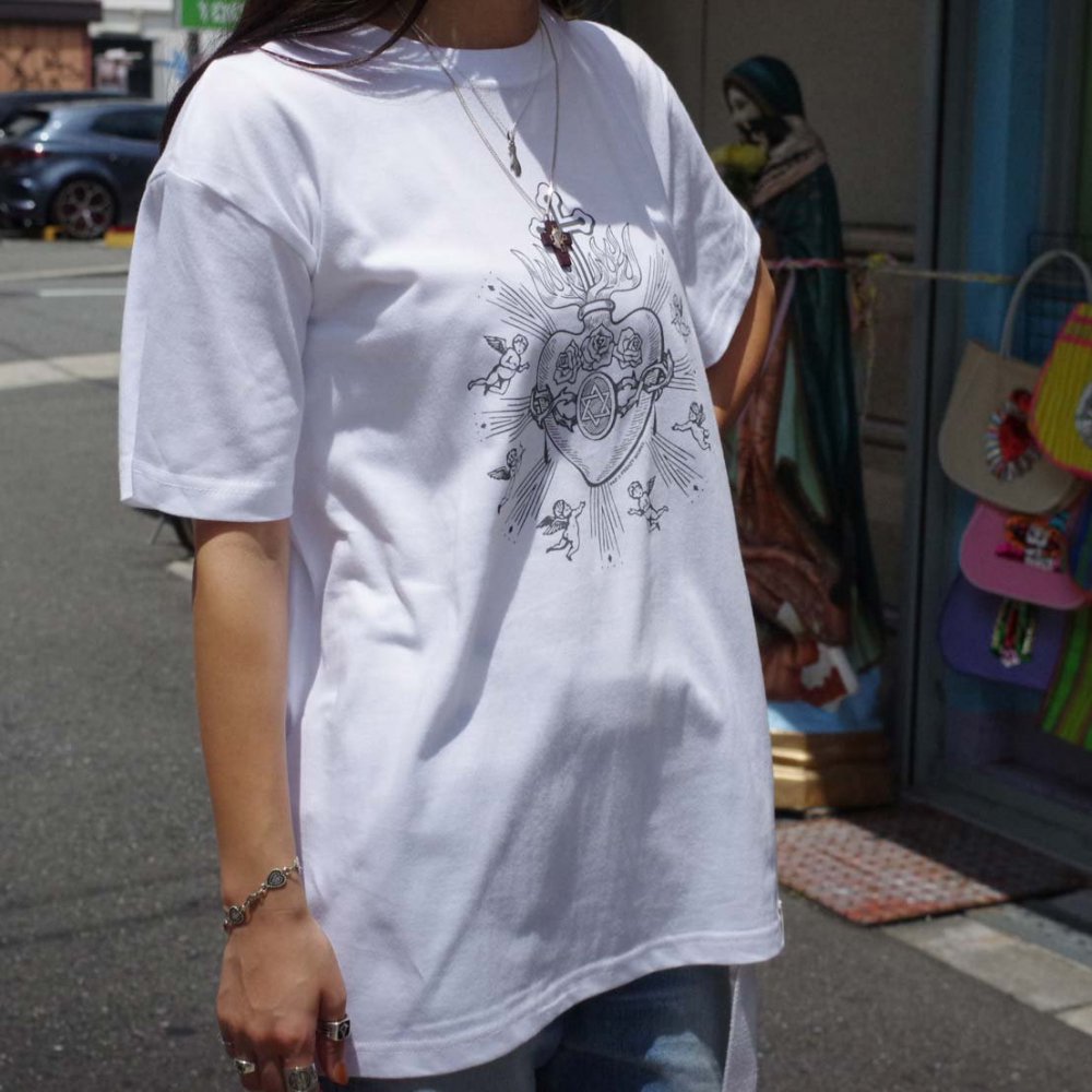 PADFRENZY WORKSꥳ饽 T-shirtWHITE