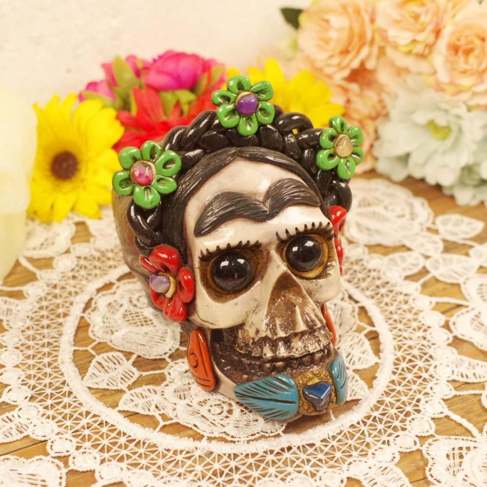 レジン製☆フリーダガイコツ