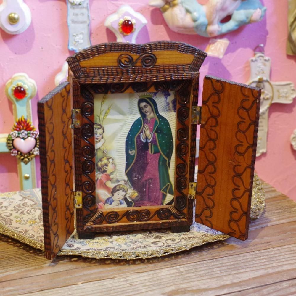 カトリック☆グアダルーペの聖母像【H13cm】