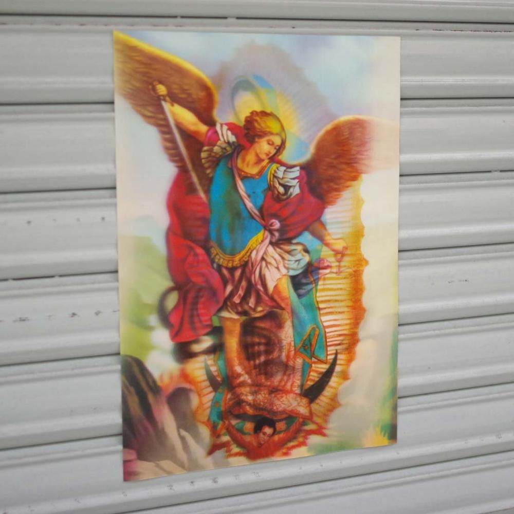 グアダルーペ&大天使ミカエル☆3Dポスター