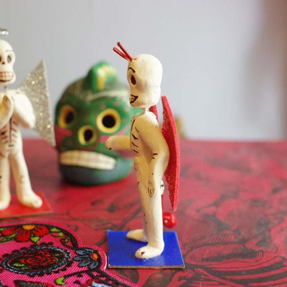 デビル★トイレ★タバコ★喫煙★メキシコ★絵画★アート★壁掛け★悪魔★ビンテージ 70'S☆デビル☆トイレ☆タバコ☆喫煙☆メキシコ☆絵画☆アート☆